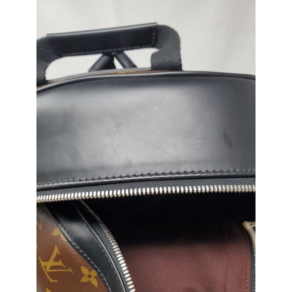 LOUIS VUITTON Monogram Macassar Josh Backpack w/ Dustbag & COA - Picture 9 of 16